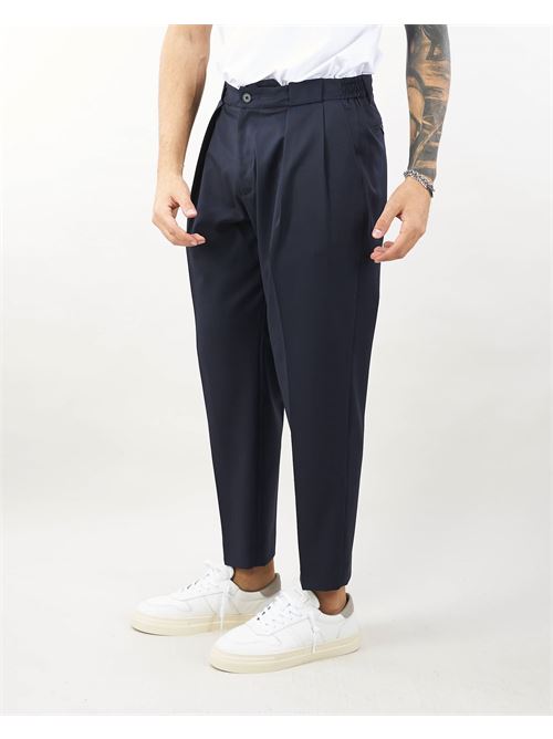 Robin virgin wool trousers with double pences Golden Craft GOLDEN CRAFT | Pants | GC1PFW24256746E044